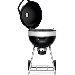 PRO22K-L Klotgrill med Gjutjärnsgaller & Integrerad Termometer