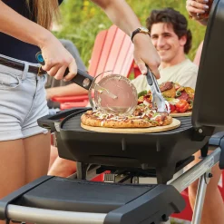 PRO285-X Bärbar Grill med 2 Brännare & Gjutjärnsgaller