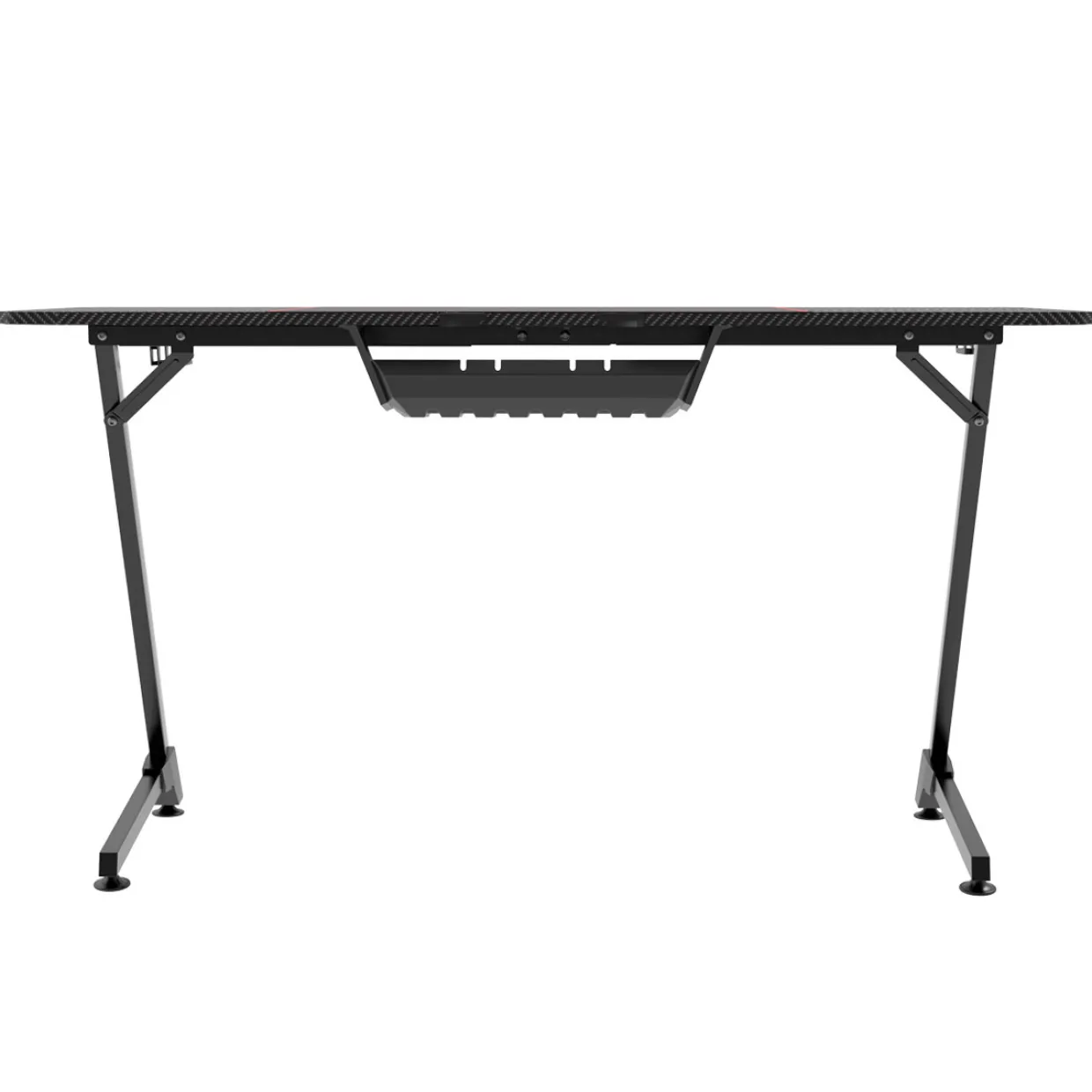 Pro 140x60 cm Svart med Integrerad Musmatta
