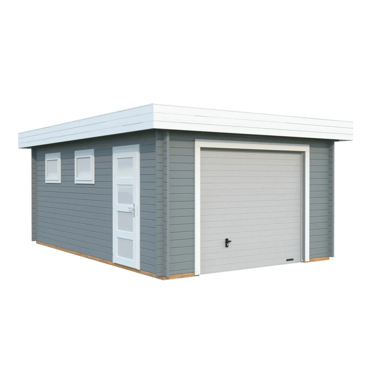 Rasmus med Garageport 19,8 m2