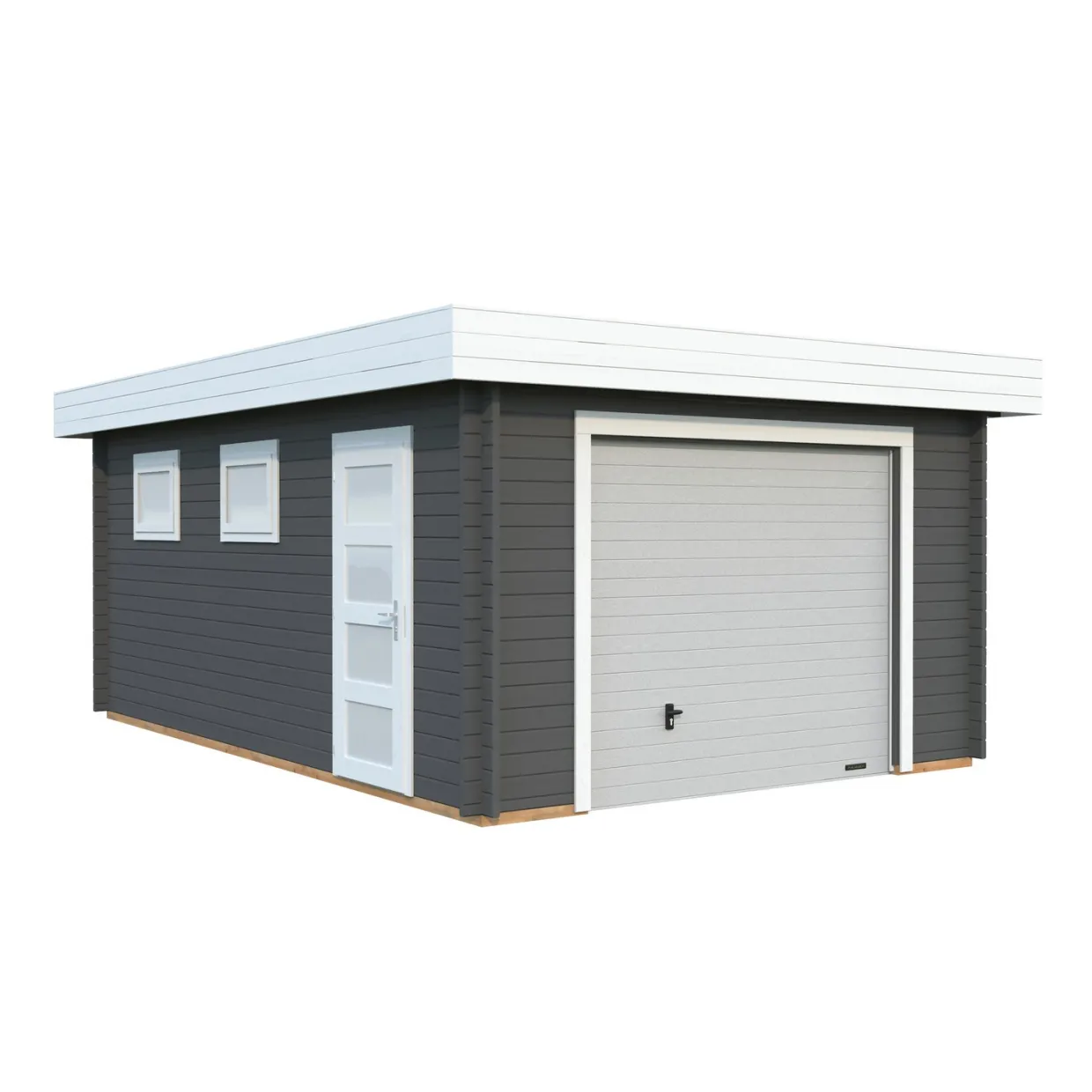 Rasmus med Garageport 19,8 m2