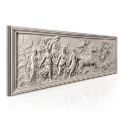 Relief Apollo And Muses