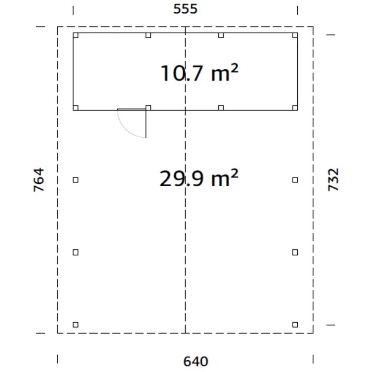 Robert 40,6 m2 med Förråd
