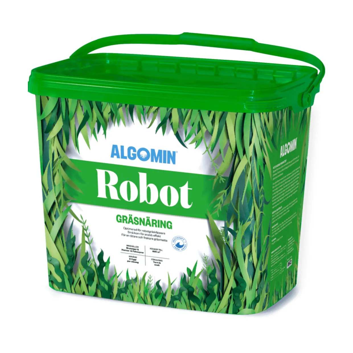 Robot 10 kg, Granulat för 600 m² Gräsmatta, Miljövänlig & Barnsäker