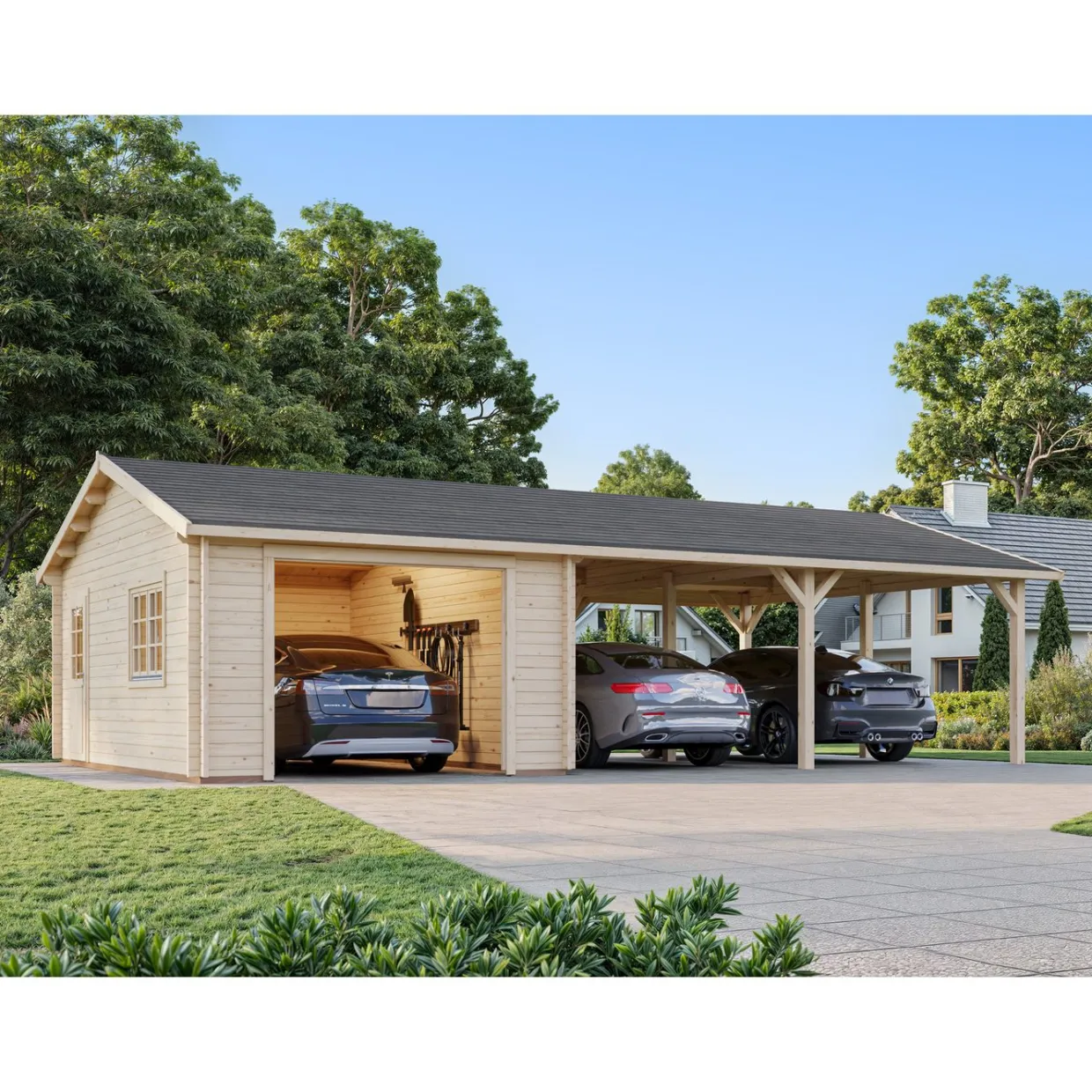 Roger med Carport 53,1 m2