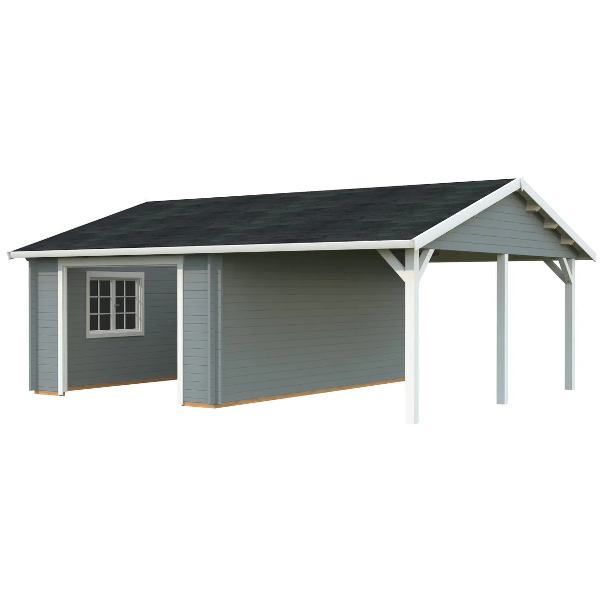 Roger med Carport 36,5 m2