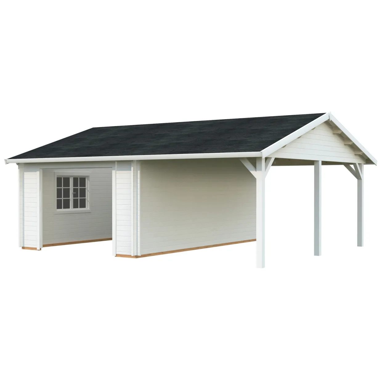 Roger med Carport 36,5 m2
