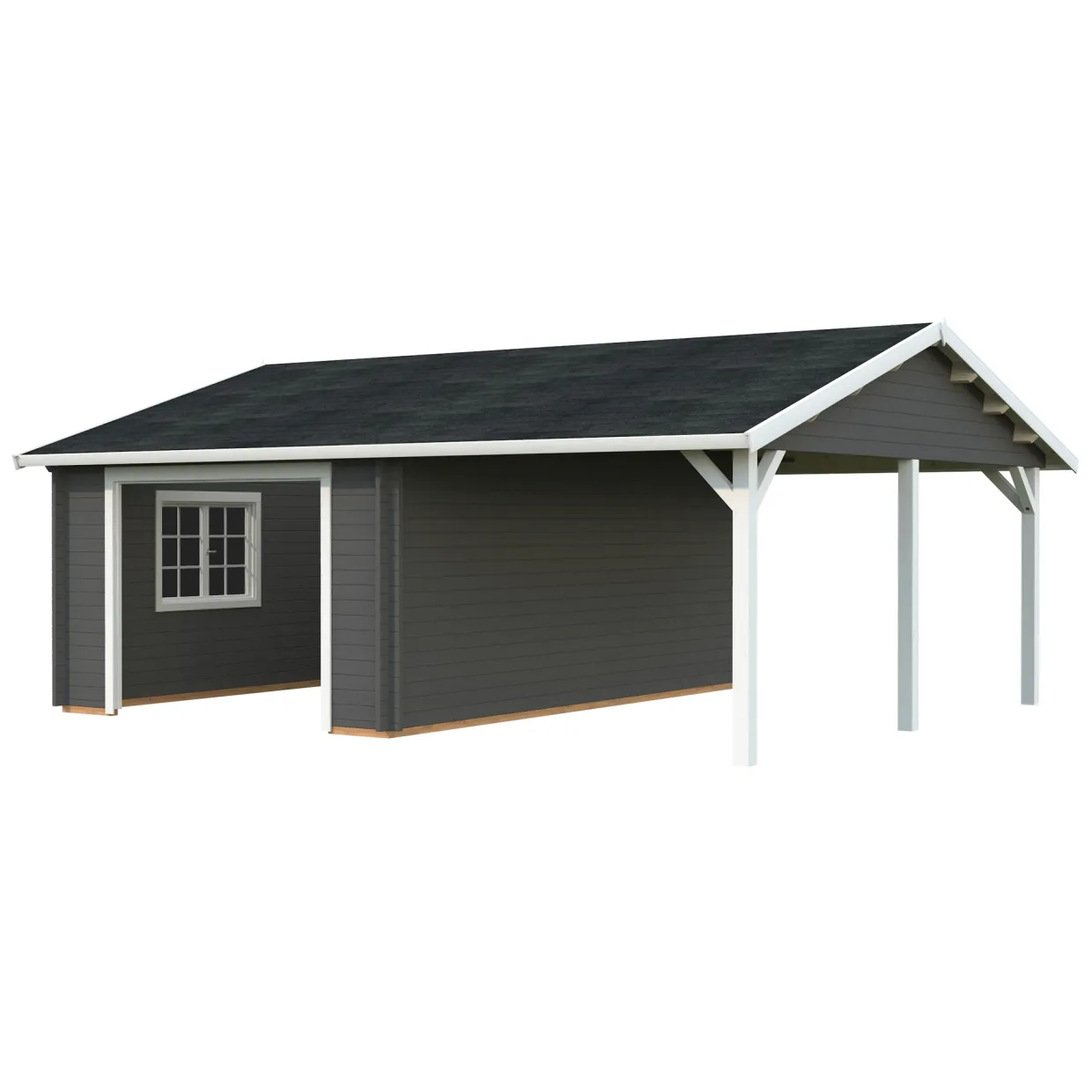 Roger med Carport 36,5 m2
