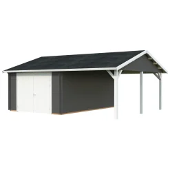 Roger med Carport 36,5 m2 och Slagport