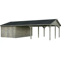 Roger med Carport 53,1 m2 och Slagport