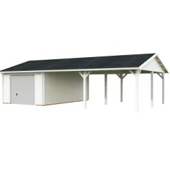 Roger med Carport 53,1 m2 och Takskjutport