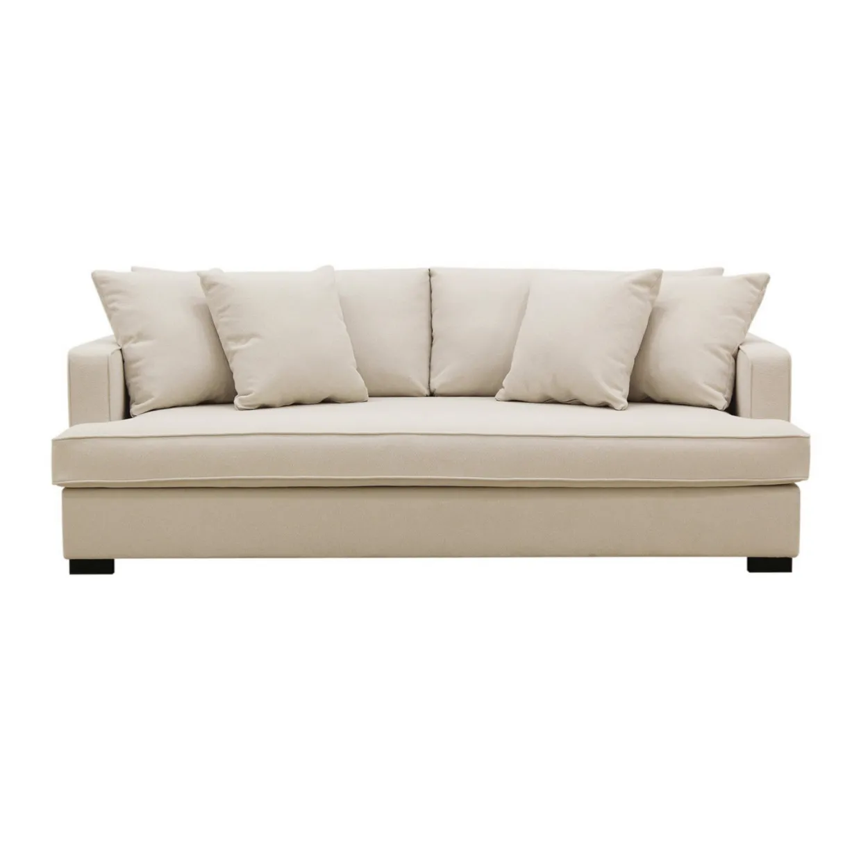 Rossita 3-sits Djup Soffa med Hel Dyna