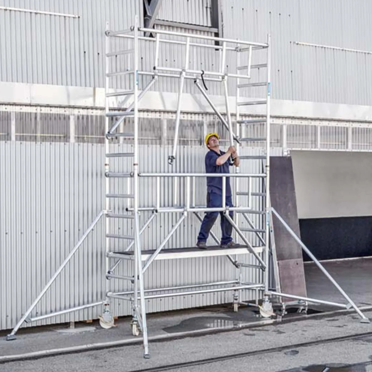 Safetyställning S-Plus Zarges Bygghemma.se