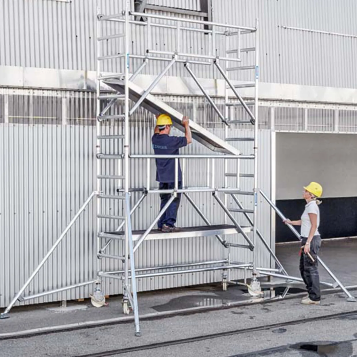 Safetyställning S-Plus Zarges Bygghemma.se
