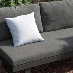 Samira Fällbar Utesoffa med soffbord - Solsäng i aluminium