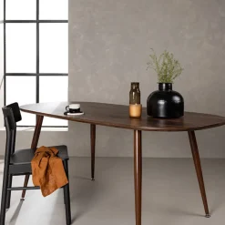 Sanford Mörkbrunt Ovalt Bord 180 cm