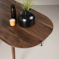 Sanford Mörkbrunt Ovalt Bord 180 cm