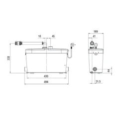 Saniaccess Pump