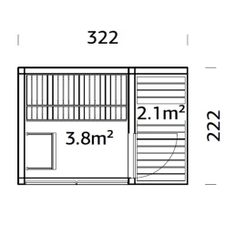 Sarah 7,1 m2