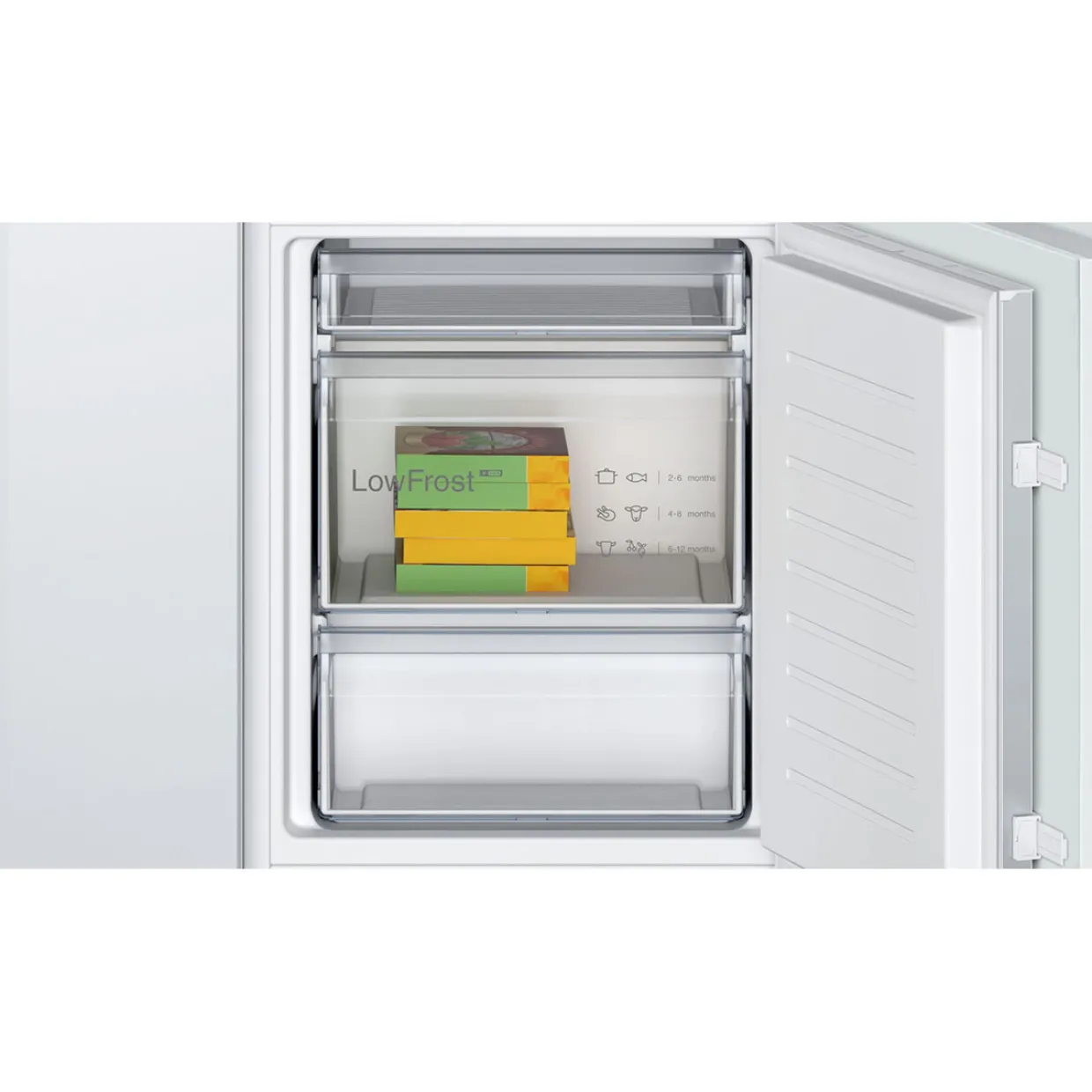 Serie 2 KIV86NSE0 Integrerad med Automatisk Avfrostning och LED-belysning