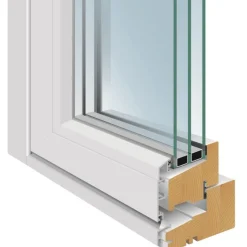 Signatur Aluminium 3-glas