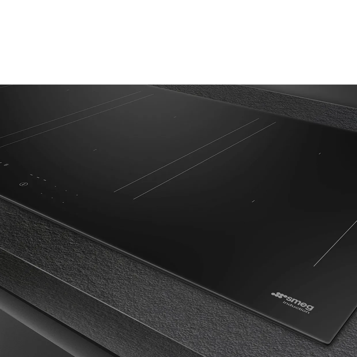 SIM3964D Universal Svart Glas 6 Zoner