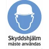 Skyddshjälm 210x297 mm Plast