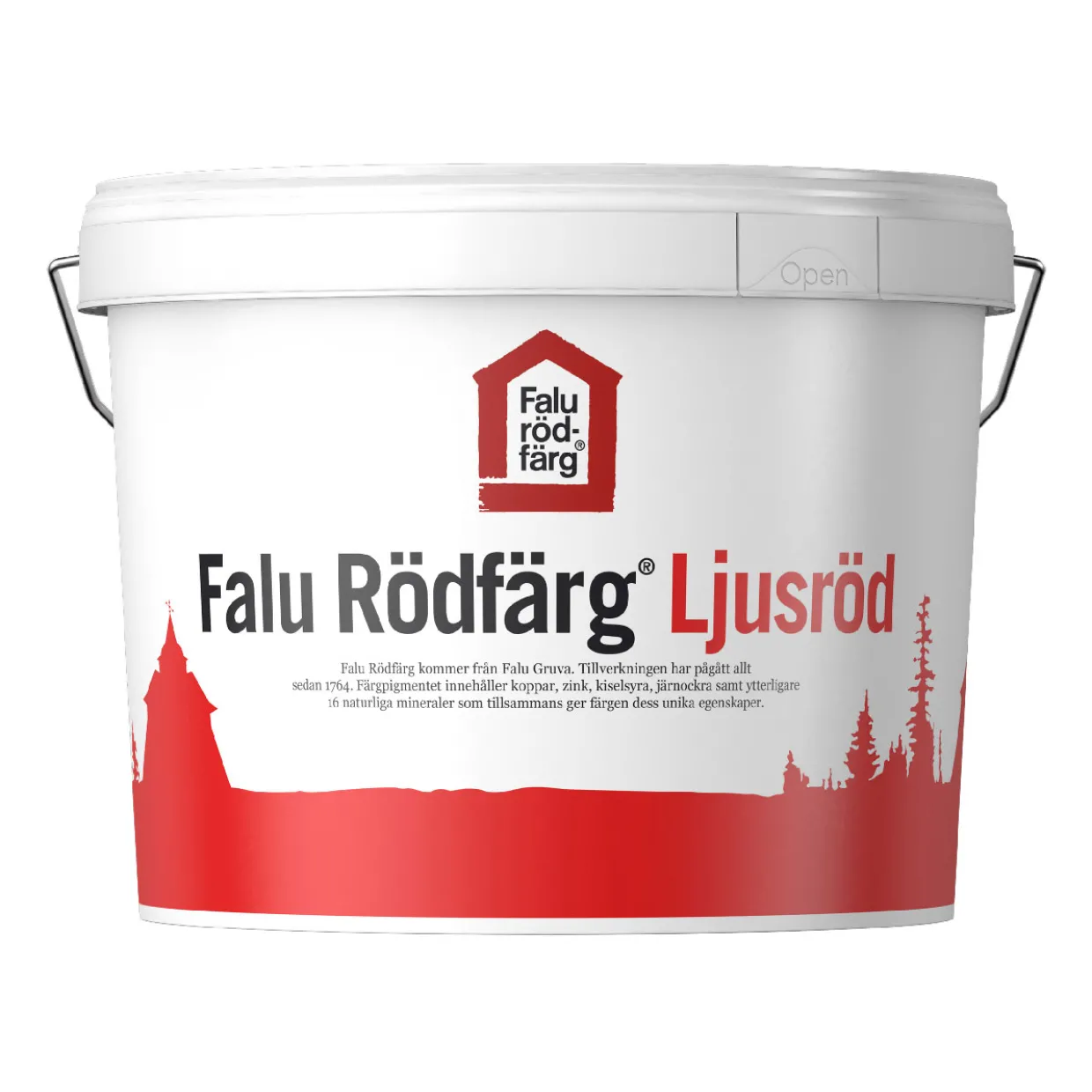 Slamfärg Falu Rödfärg Bygghemma.se