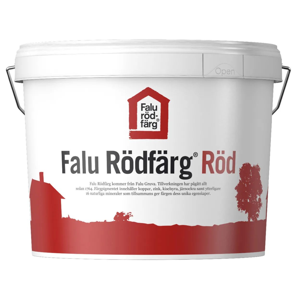 Slamfärg Falu Rödfärg Bygghemma.se