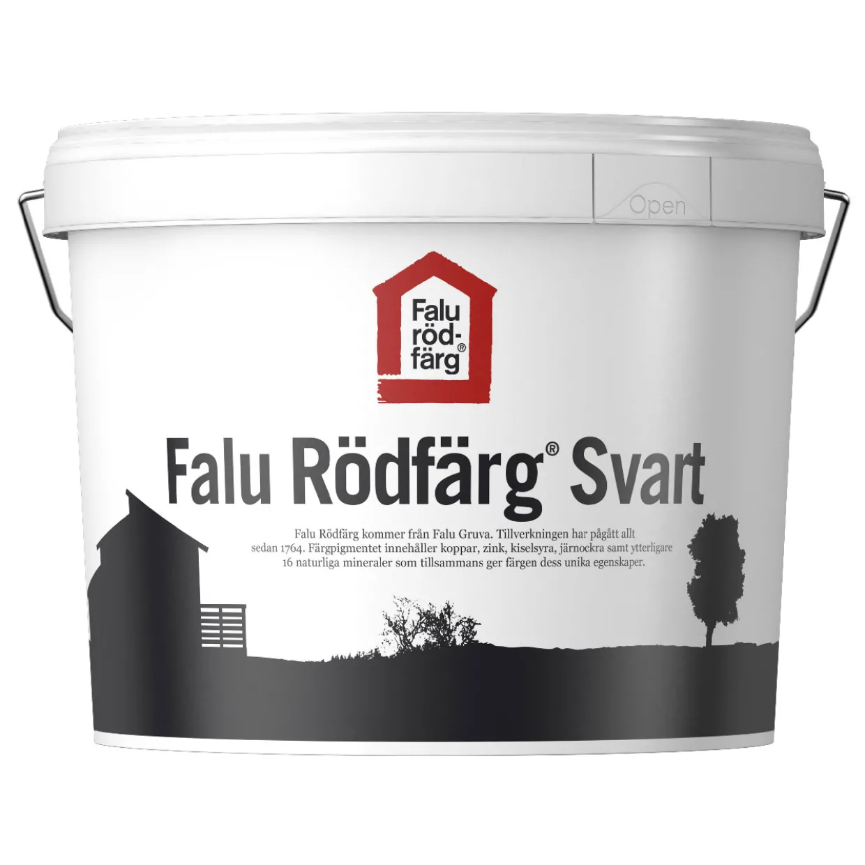 Slamfärg Falu Rödfärg Bygghemma.se