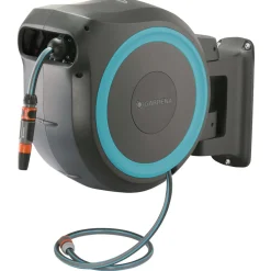Slangbox XL 35 m Turkos Med Vattenspridare & Sprinklerpistol