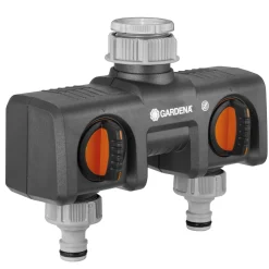 Slangbox XL 35 m Vit Med Vattenspridare & Sprinklerpistol