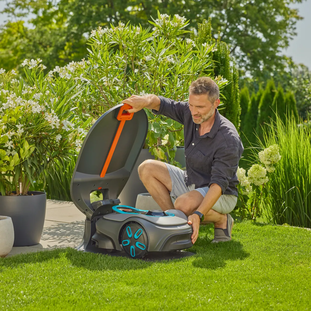 Smart Sileno Free 600 Utan Slinga Paket Med Robothus & Reservblad