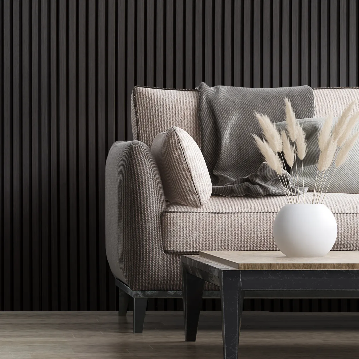 Smartwall Svart Ek
