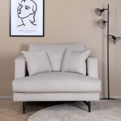Sofia Manchester Beige Sittbredd 106 cm