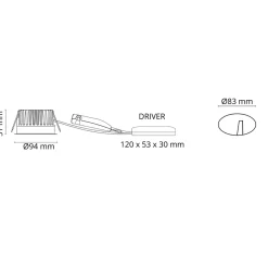 Soft Slim Dimtowarm 7W IP44 LED