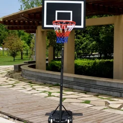 Splash med Hjul & Justerbar Basketkorg 1,60-2,10m