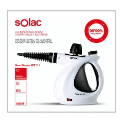 Steam Jet 2.1 Professionell Rengöring 9 Tillbehör 3 Bar 1050W