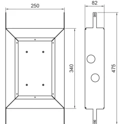 Steel Harmonized 2X för Inbyggnad