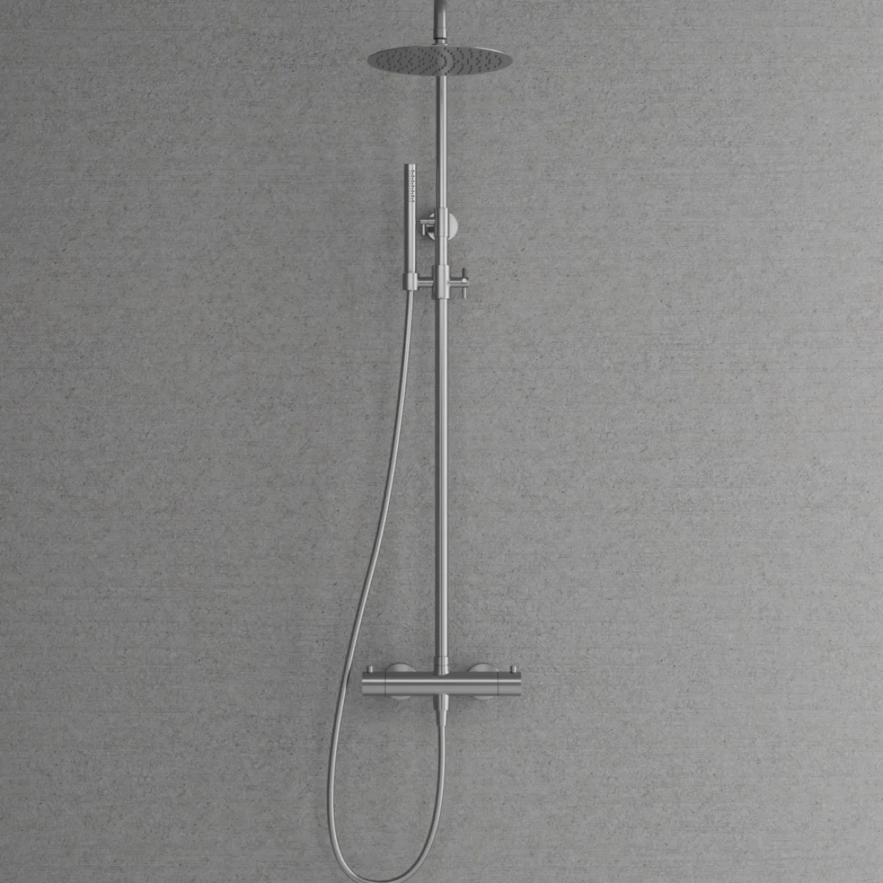 Steel Pleasure 2 med Handdukstork och Accessoarer