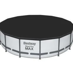 Steel Pro Max Ø4,57m Stålramspool Ovanmark med Filterpump