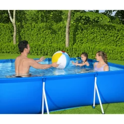 Steel Pro 3x2 m Ovanmarkspool Blå