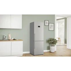 2 st KGN367ICT Serie 4 186cm Otroligt Tysta Rostfri