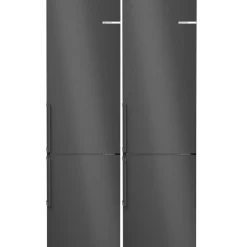 2 st KGN39VXCT Serie 4 203cm Rostfri med VitaFresh och NoFrost