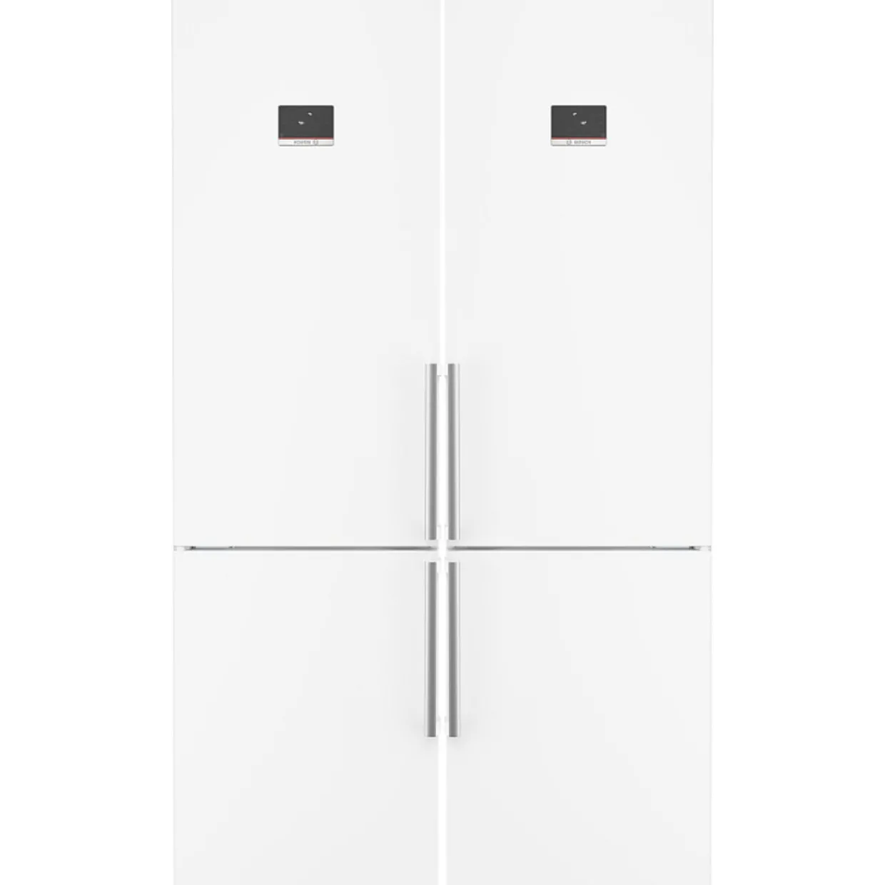 2 st KGN397WCT Serie 4 Vit NoFrost och VitaFresh