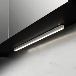 Store 430 Matt Aluminium Badrumslampa