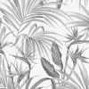 Strelitzia Leaves Grå