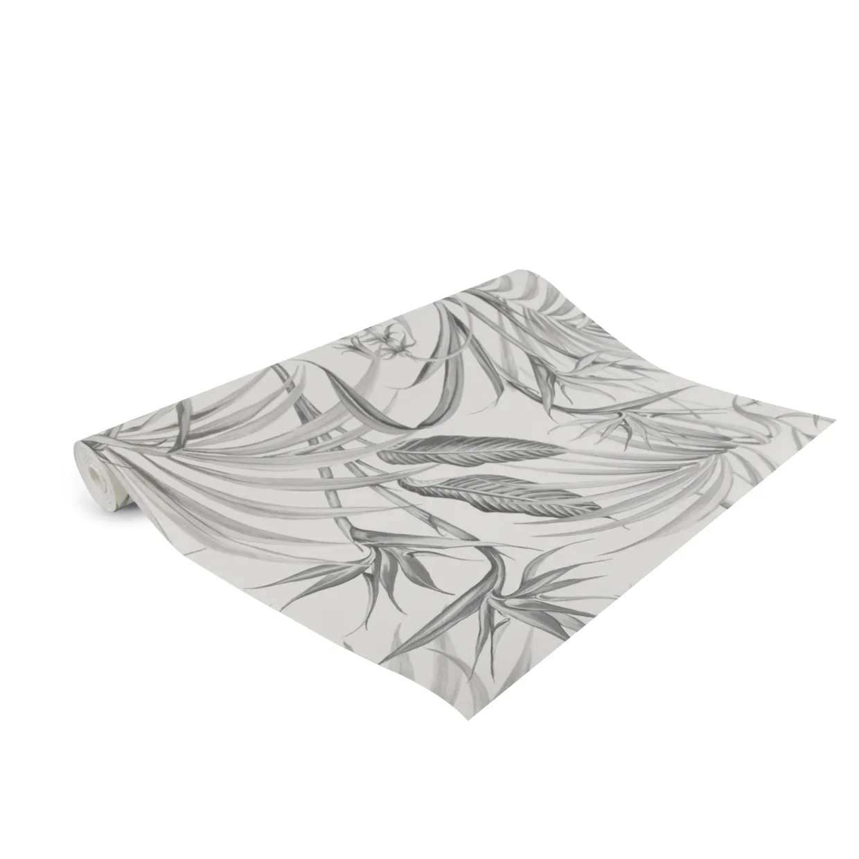 Strelitzia Leaves Grå