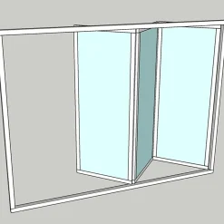 Sunroom s75 3-Glas 3-Delad