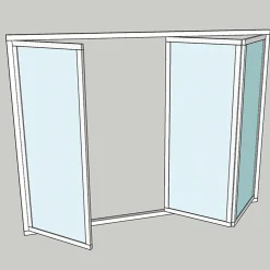 Sunroom s75 3-Glas 3-Delad